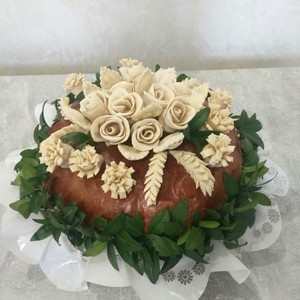 Свадебный каравай, хлеб. Свадебный торт, фото 4