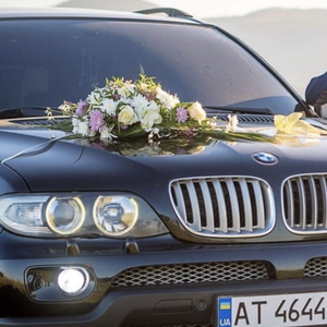 Весільний кортеж BMW X5 та Volkswagen Touareg, фото 3