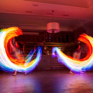 Світлодіодні виступи, вогняний танець з нареченими, фото 2
