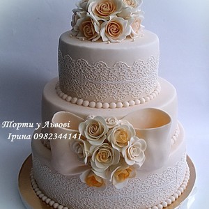 Весільні торти від  пані Ірини, фото 36