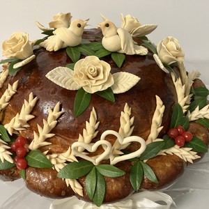 Весільний хліб для благословення.  Мирослава, фото 1
