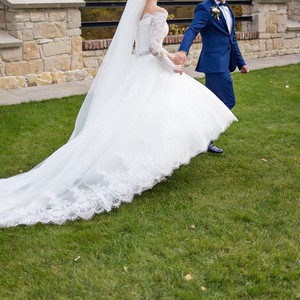 Продам весільне плаття зі шлейфом, фото 23