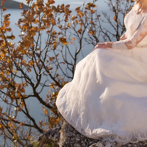 Продам весільне плаття зі шлейфом, фото 3