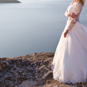 Продам весільне плаття зі шлейфом, фото 7