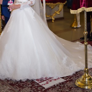 Продам весільне плаття зі шлейфом, фото 18