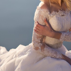 Продам весільне плаття зі шлейфом, фото 1