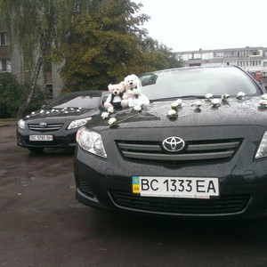 Весільний кортеж Toyota Corolla, фото 2