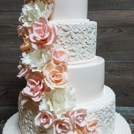 Торт на свадьбу, кенди бар, фото 6