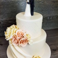 Торт на свадьбу, кенди бар, фото 7