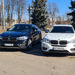 BMW X6 чорного і білого кольору, фото 18