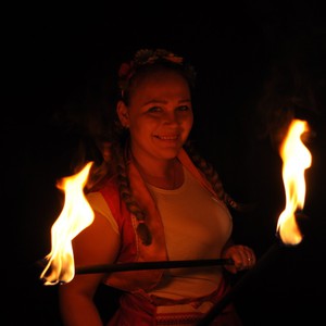 Світлодіодне шоу та вогняне шоу FIRE DANCE, фото 9