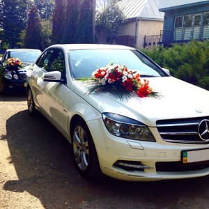 Білий Mercedes-Benz кортеж, фото 4