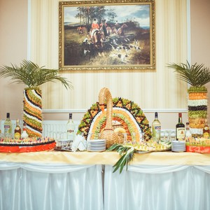 Фруктові композиції,козацькі столи,десерти,фуршети, фото 8