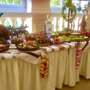 Фруктові композиції,козацькі столи,десерти,фуршети, фото 26