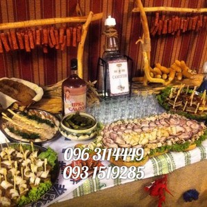 Фруктові композиції,козацькі столи,десерти,фуршети, фото 29