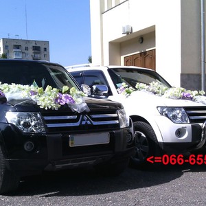 Свадебный кортеж Mitsubishi Pajero Wagon, фото 16
