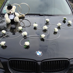 Украшения на свадебные автомобили, фото 20