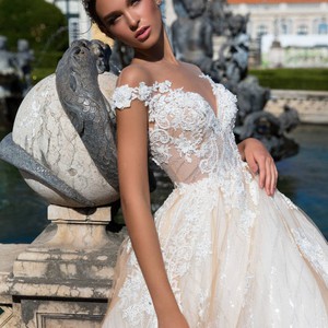 Весільна сукня Merion бренду MillaNova, фото 3