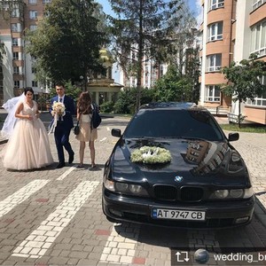 Перевезення весільні, кортеж BMW-5 e39, е34