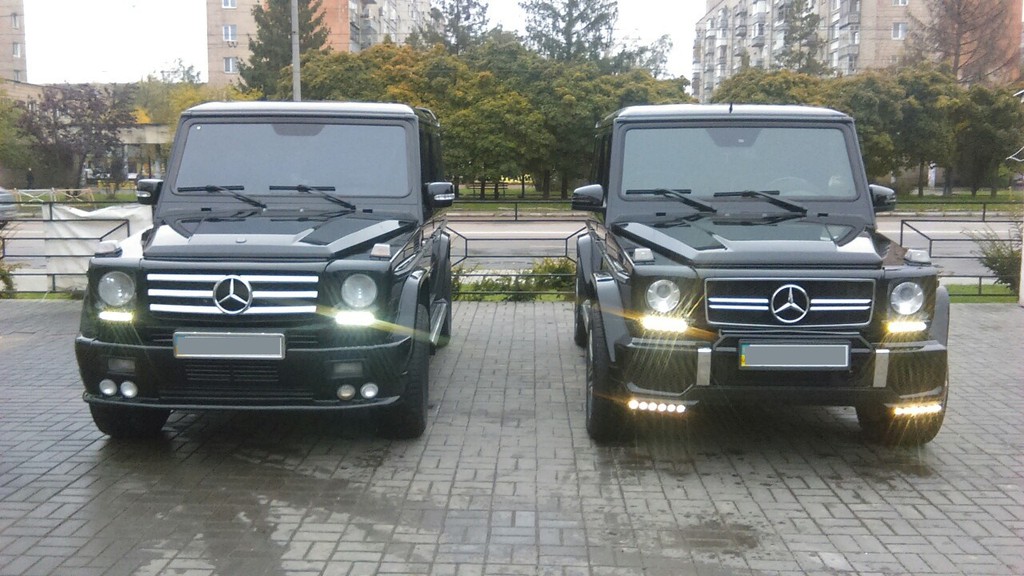 Кортеж Mercedes Benz g500