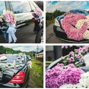 Автомобілі на весілля, весілький кортеж, фото 8