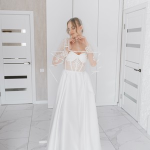 Продам весільну сукню, фото 3