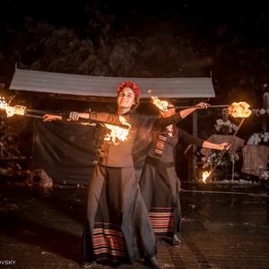 Огненное шоу формация "Тени Огня", фото 4