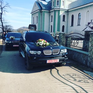 Весільний кортеж BMW X5 та Volkswagen Touareg, фото 9
