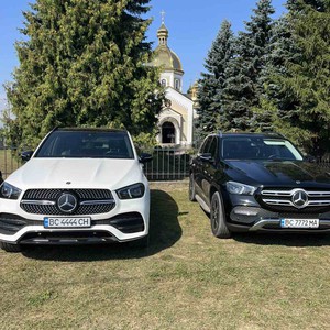 Весільний кортеж, авто на весіля Mercedes GLE 167