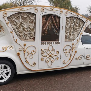 Свадебная карета Лимузины на свадьбу Прокат авто, фото 2
