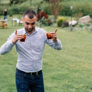 Піраміда з келехів шампанського, фото 13