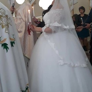 Весільна сукня 48-52 XL-XXL, фото 8