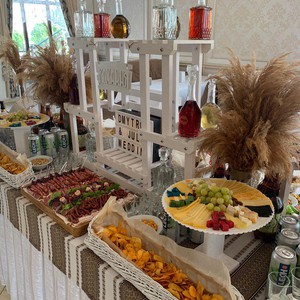 Козацький стіл, м'ясний стіл на весілля, фото 23