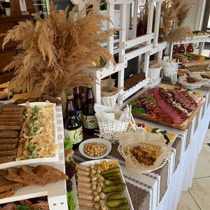 Козацький стіл, м'ясний стіл на весілля, фото 15