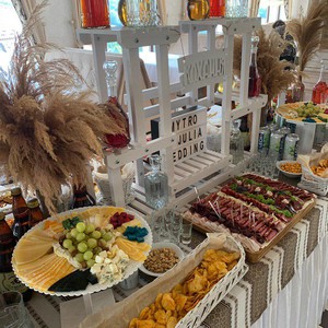 Козацький стіл, м'ясний стіл на весілля, фото 18