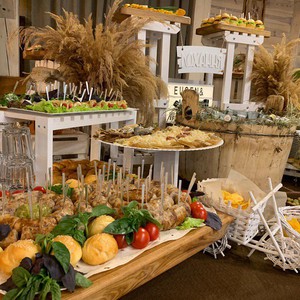 Фруктовий стіл, фруктові композиції, фонтани, фото 14