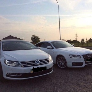 Audi A5 та Volkswagen Passat CC