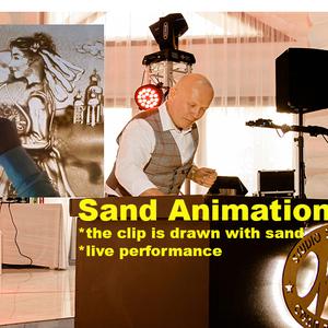 Песочное шоу песочная анимация на вашу свадьбу