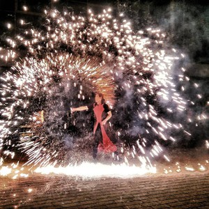 Фаєр шоу / Світлодіодне шоу на весілля FIRE DANCE, фото 28