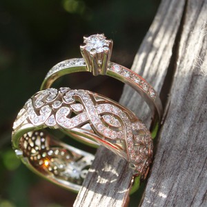 Обручальные и помолвочные кольца на заказ, фото 1