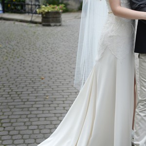 Б/У весільна сукня від ОКСАНИ МУХИ, фото 4