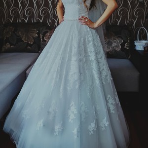 Свадебное платье Оксани Мухи Arabesque ОРИГИНАЛ, фото 3