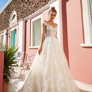 Продам весільну сукню  Crystal Eva Lendel Perry, фото 4
