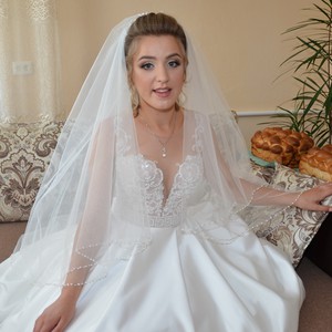 Супер модна весільна сукня, фото 3