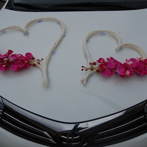 Прикраси на весільні авто., фото 8