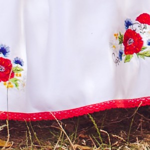 Ексклюзивна весільна сукня вишивана (невінчана), фото 5
