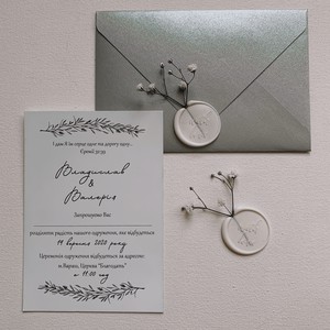 Весільні запрошення від  Studio "Birddesign", фото 3