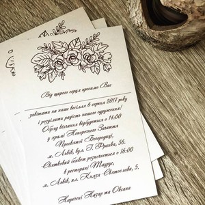 Свадебные приглашения от birddesign, фото 8