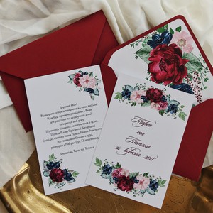 Свадебные приглашения от birddesign, фото 10