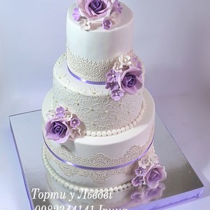 Свадебные тортики, фото 15